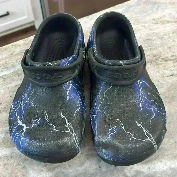 Crocs Bistro Lightning Bolts Size Women 6 or Men 4 - Picture 2 of 7